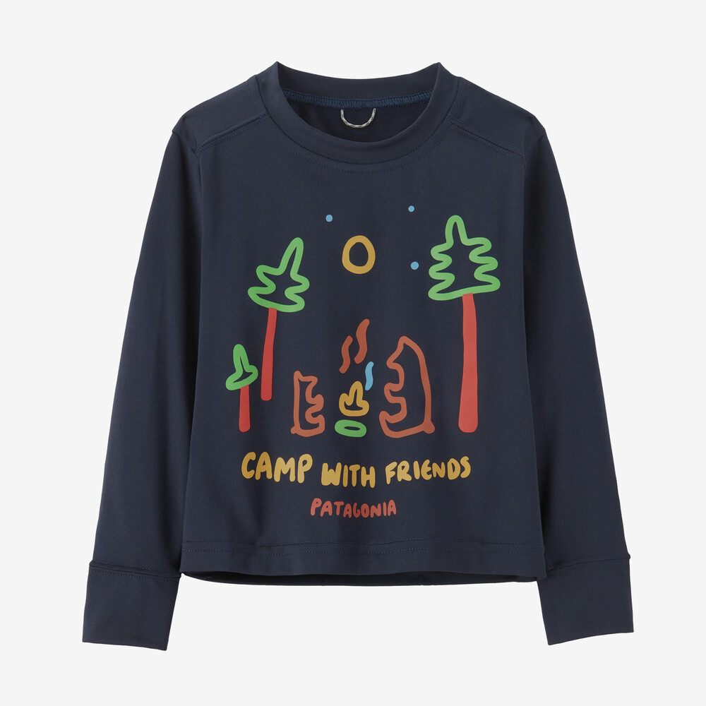 Baby Langarm-T-Shirt aus Capilene Silkweight mit UPF