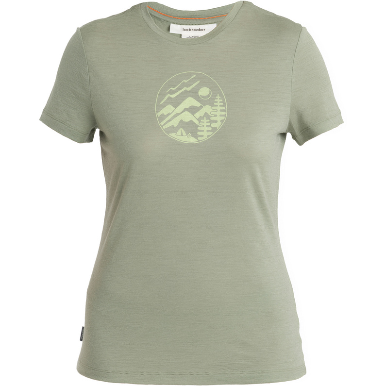 Icebreaker Damen Tech Lite III Camping Circle T-Shirt
