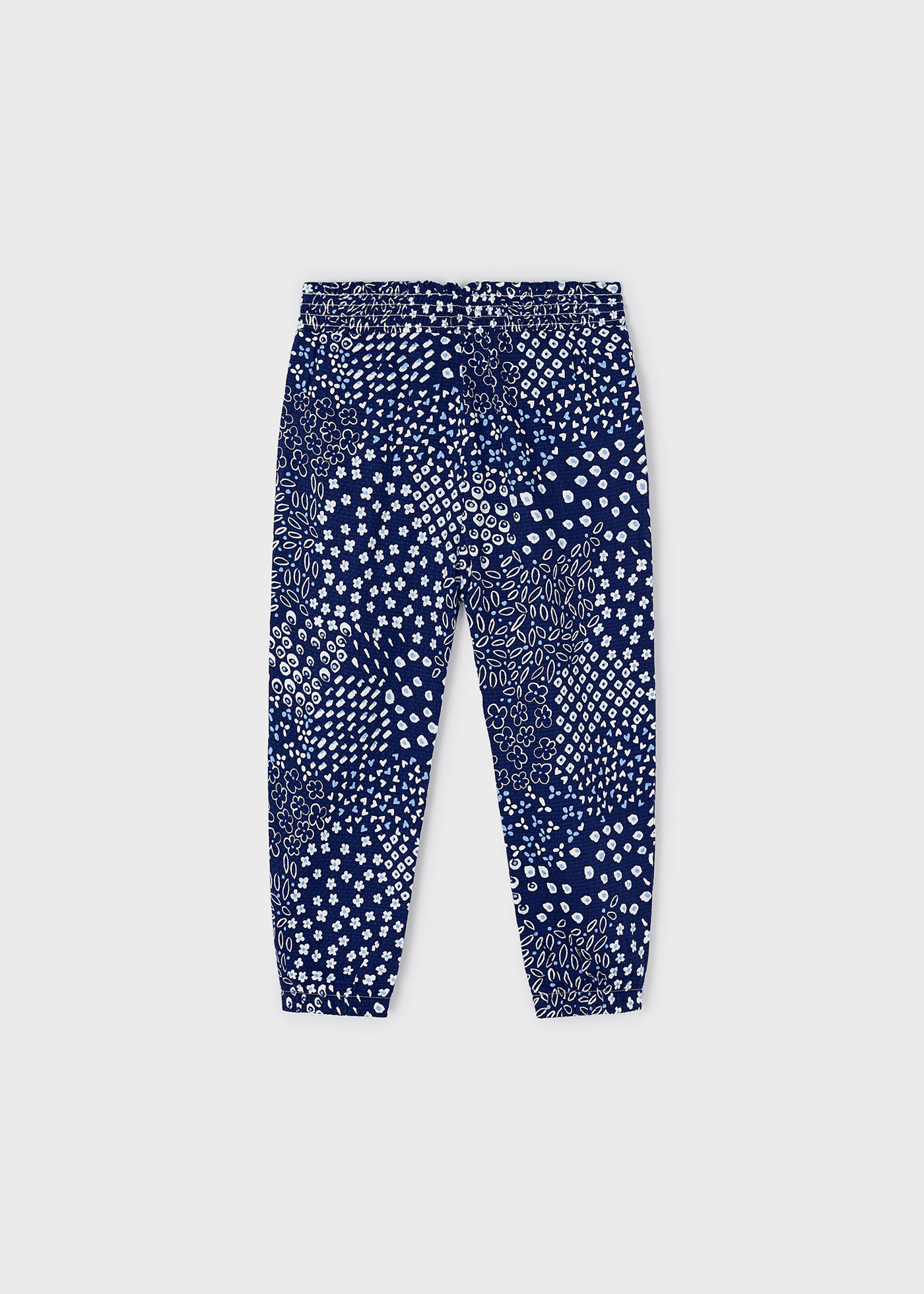 Calças estampadas para meninas, tinta