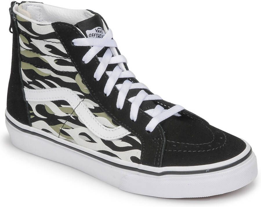 Vans Zwarte Hoge Sneaker Uy Sk8-hi Zip