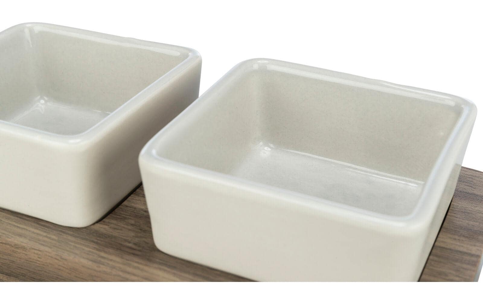 Keramiknapf Set CityStyle, 2 × 0.2 l, Grau/BraunNapf