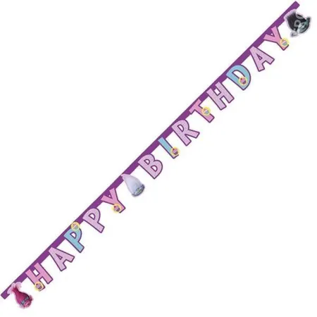Procos Trolls Happy Birthday Girlande
