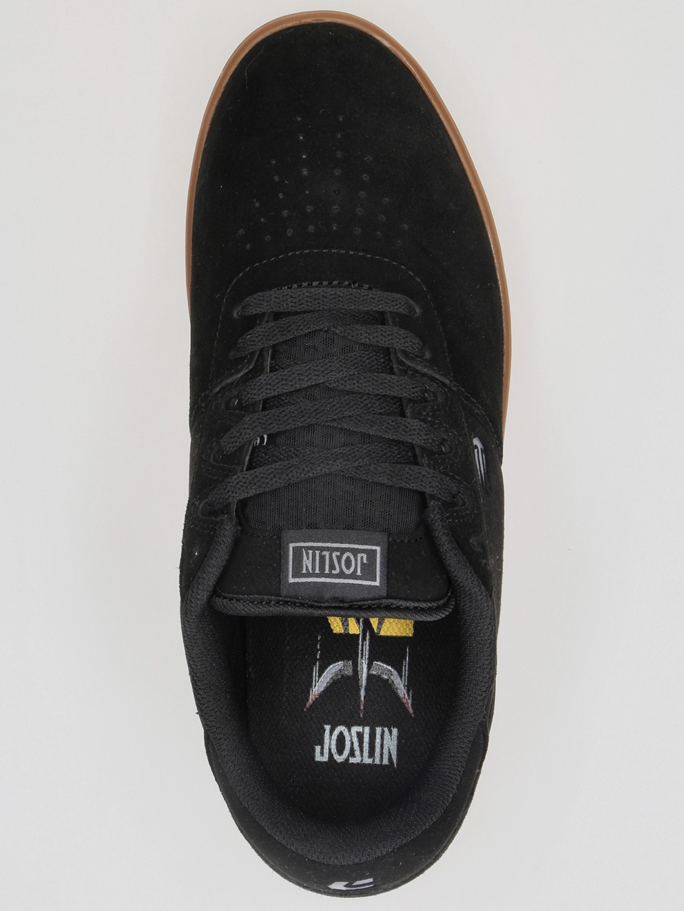 Etnies Josl1N Skate Shoes black/gum