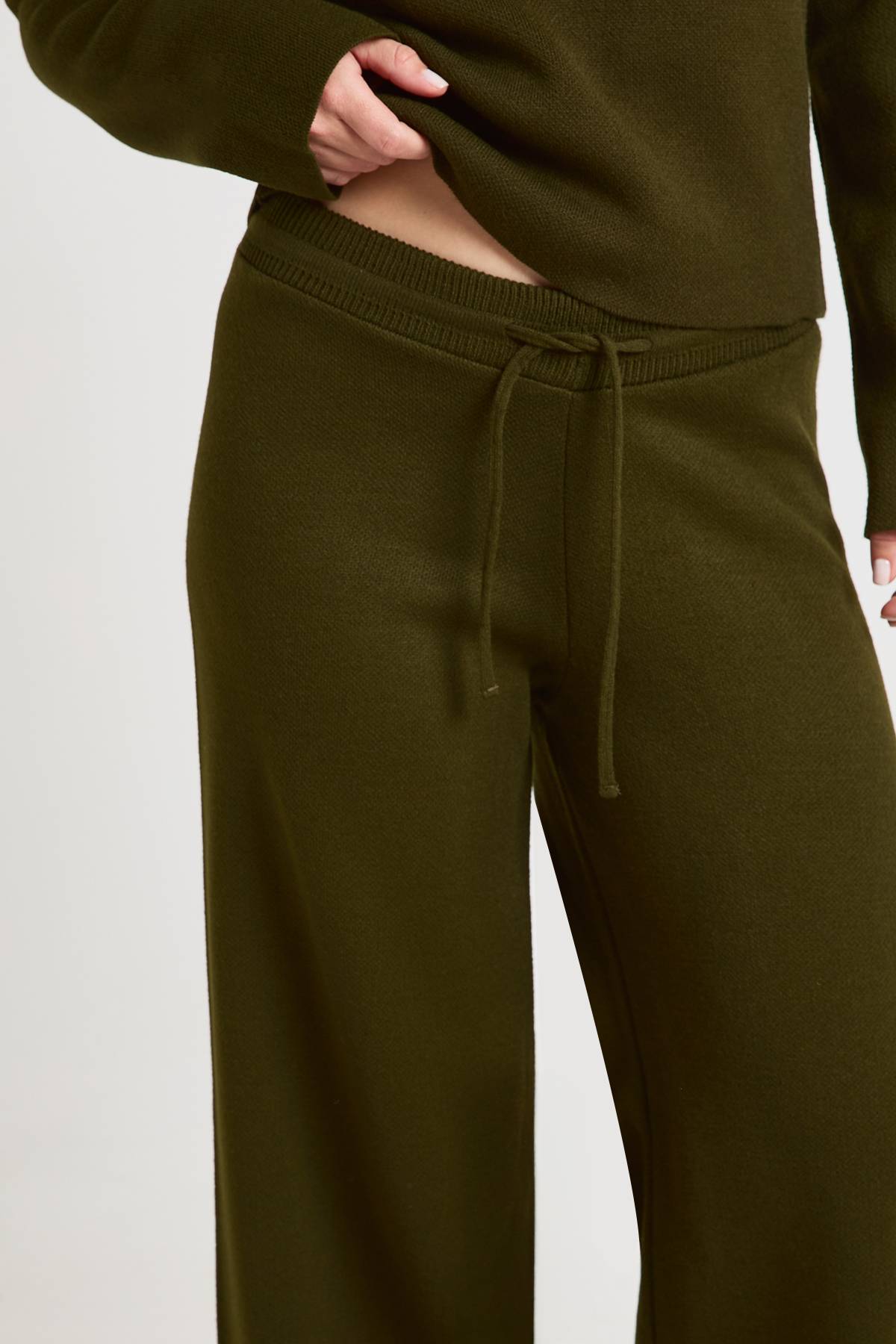 boohoo Ensemble Petite Haut Col Boutonné Et Pantalon Droit Coordonné