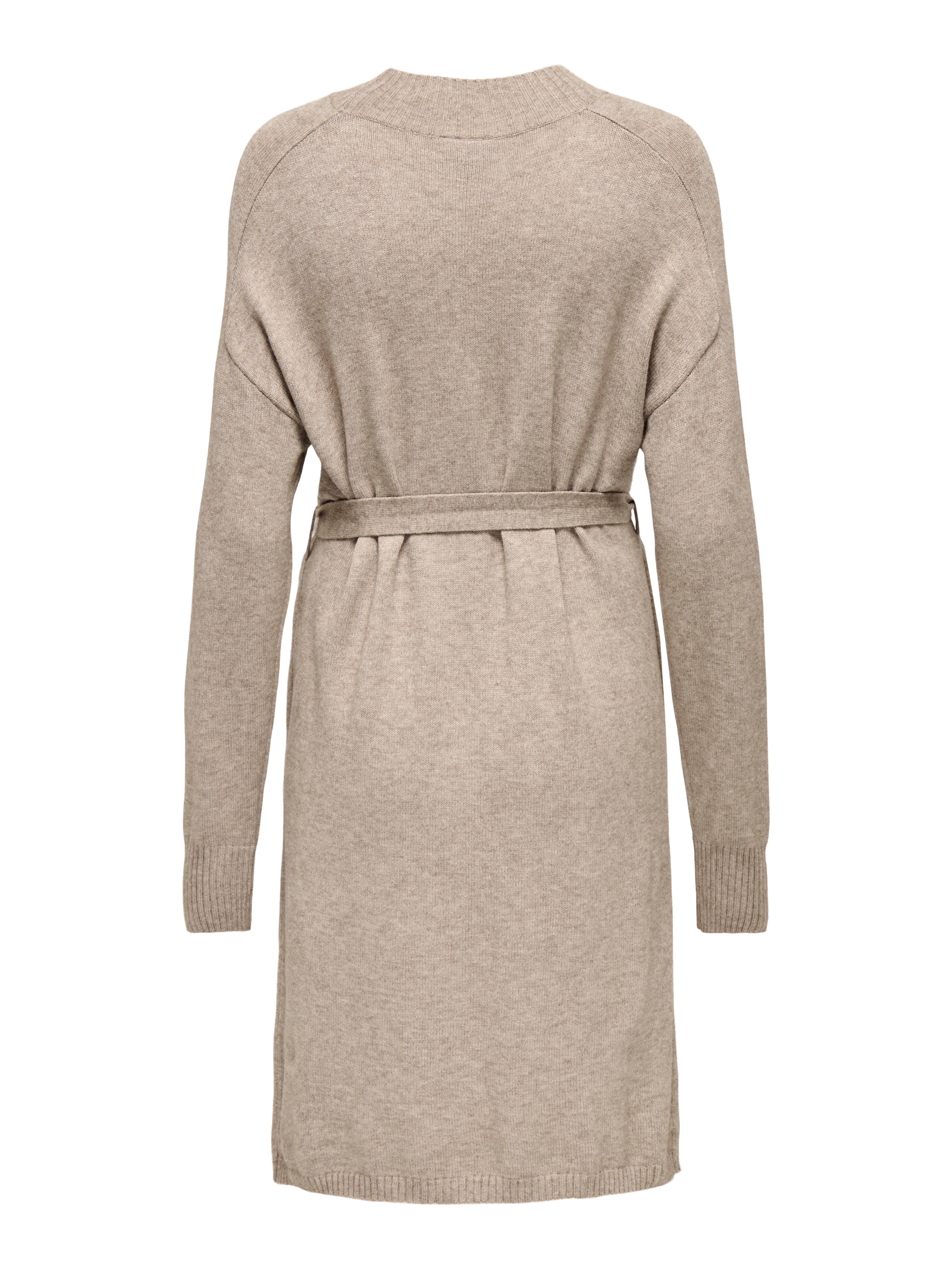 OLMLEVA Langes Kleid Beige