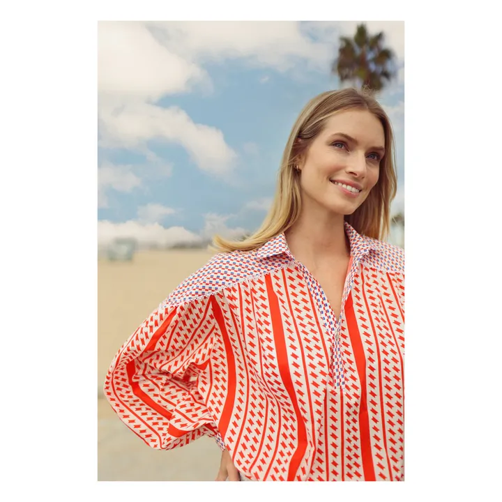 Paolina Blouse David Bowie Rouge | Rouge