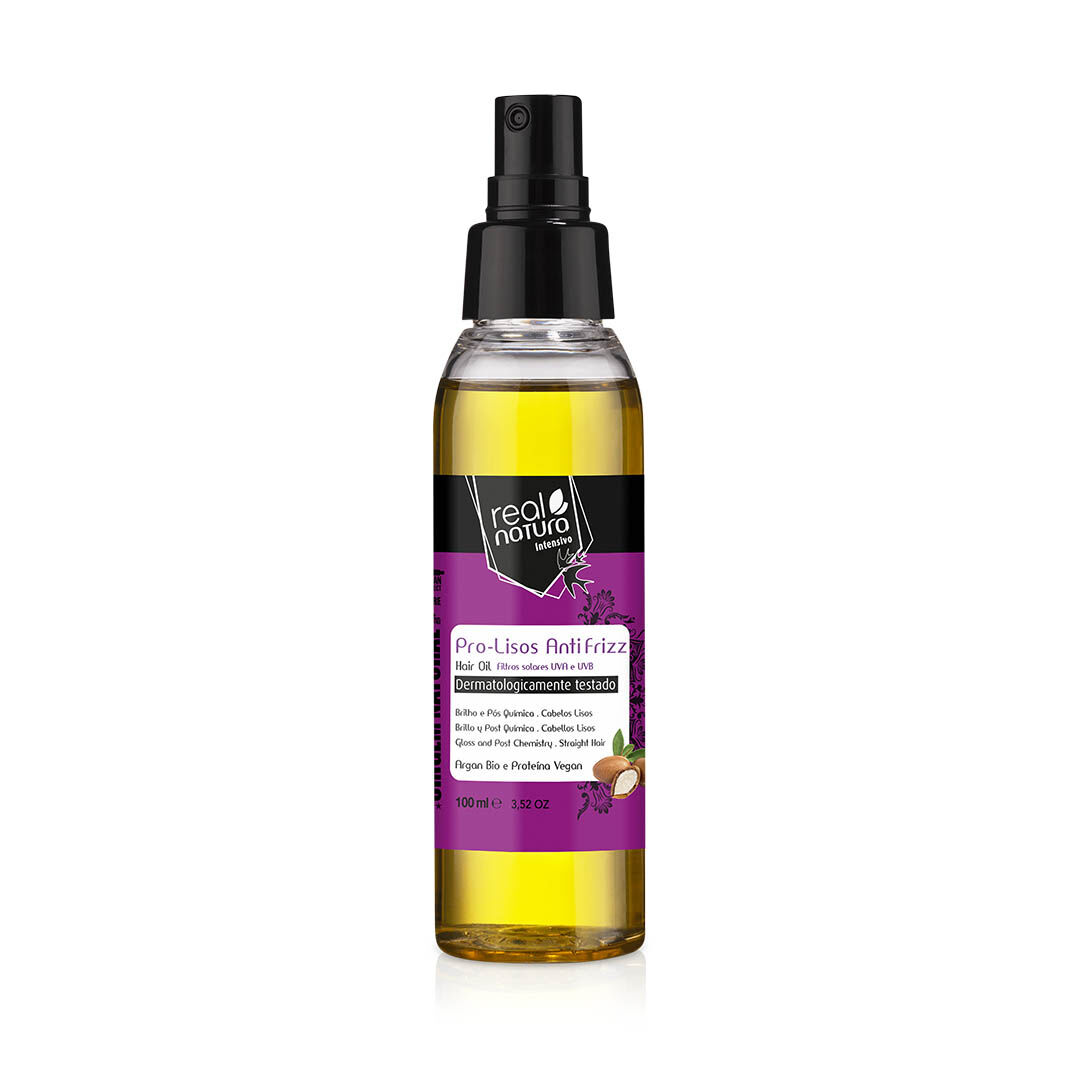 REAL NATURA Pro lisos Anti frizz Óleo - 100ml