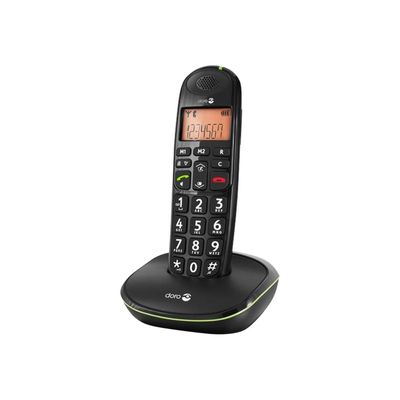 Doro PhoneEasy 100w - téléphone sans fil - noir