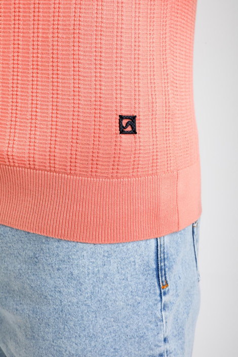 Gabbiano oranje heren polo