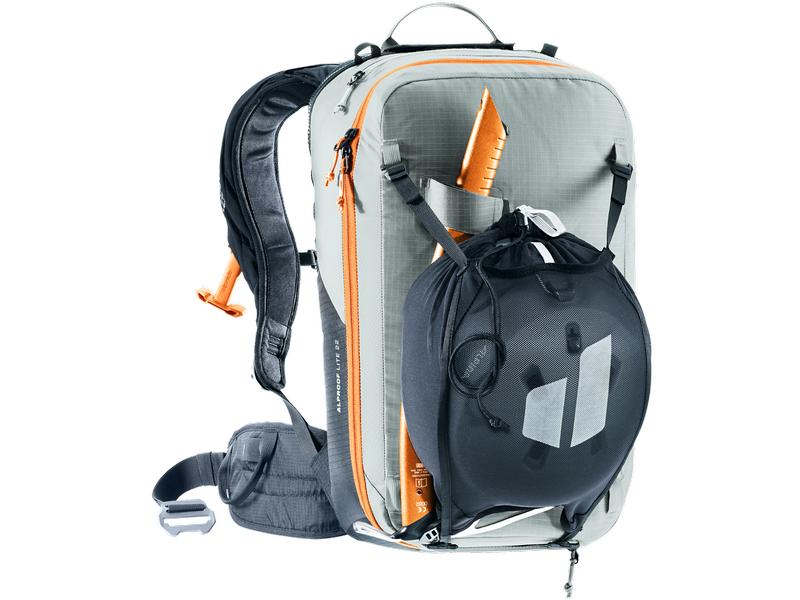 deuter Rucksack Alproof Lite 22, Tin/Black Lawinenrucksack