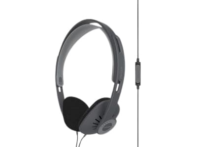 Koss KPH30i - Hodetelefoner med mikrofon - on-ear - kablet - 3,5 mm jakk - svart