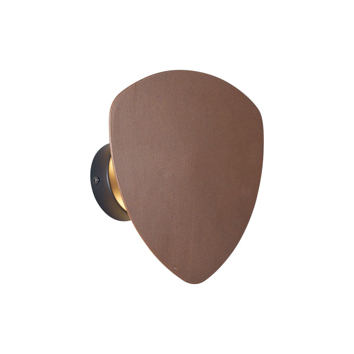Design wandlamp brons organisch 20 cm 2-lichts - Pulley