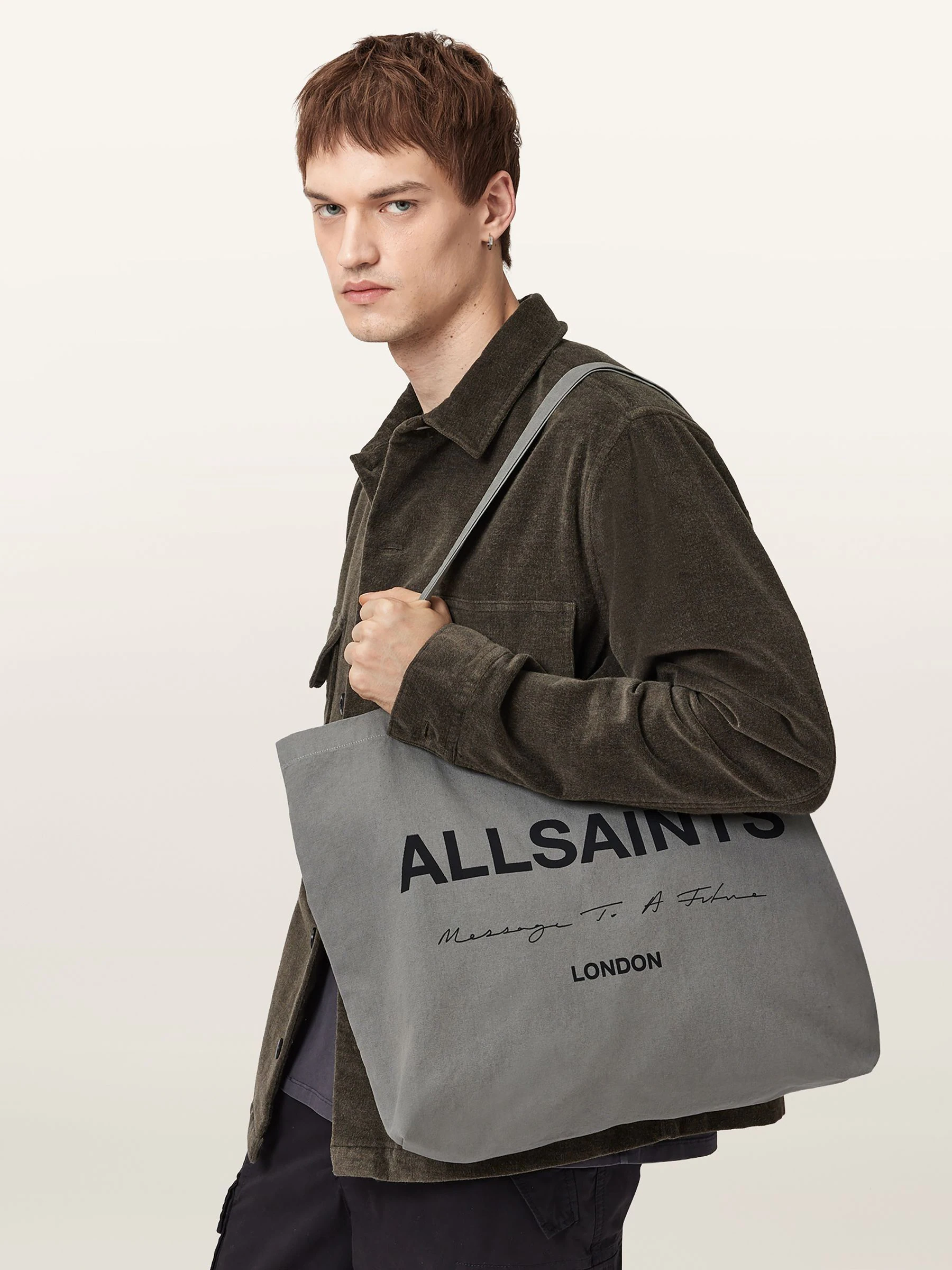 Groen - AllSaints Future Tote Bag