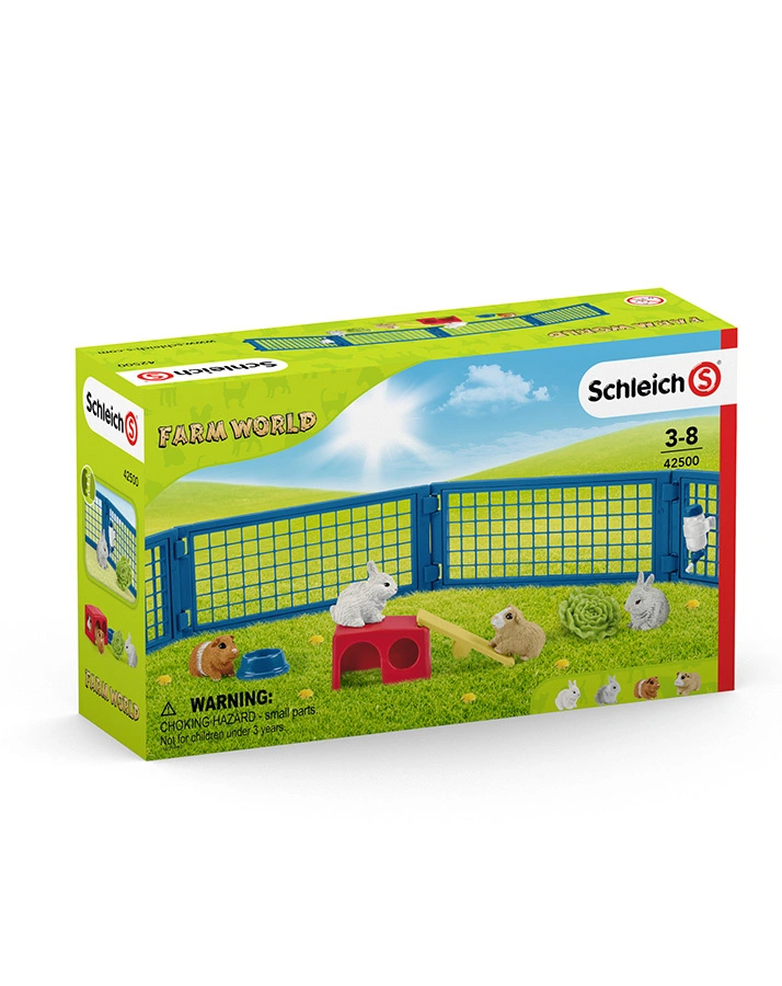 schleich® 42500 Farm World – Zuhause für Kaninchen und Meerschweinchen