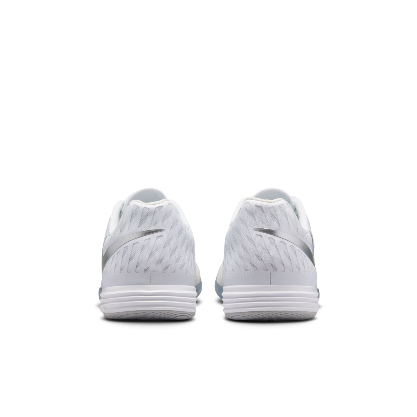 Nike Lunar Gato II Zaalvoetbalschoenen (IN) Wit Zilver