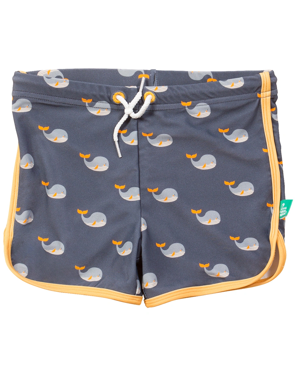 Badeshorts WHALE SONG in blau