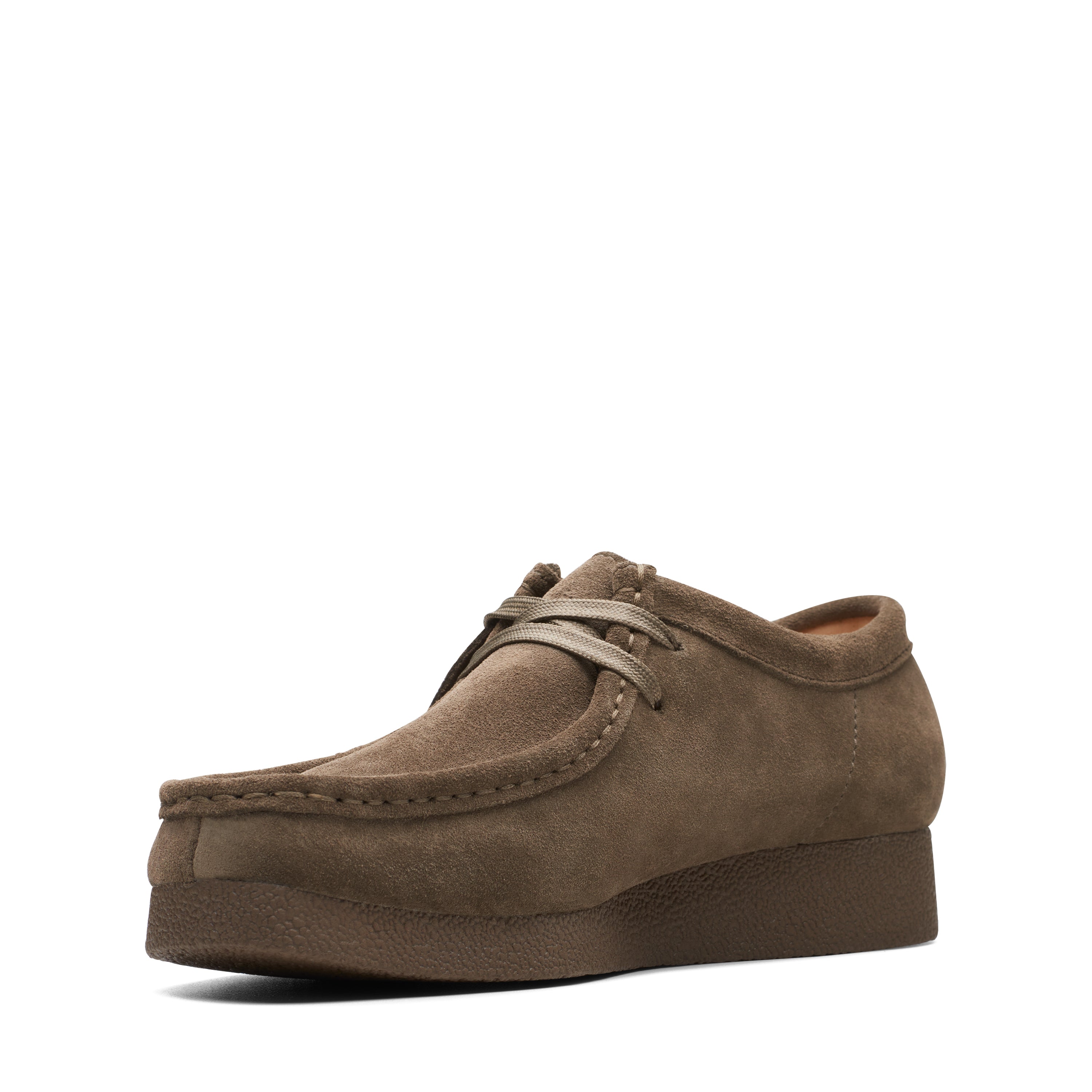 Clarks  Wallabee Evosh sko - Olive Suede