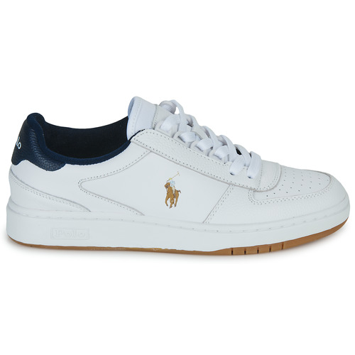 Polo Ralph Lauren - POLO CRT PP-SNEAKERS-LOW TOP LACE Blanco / Marino