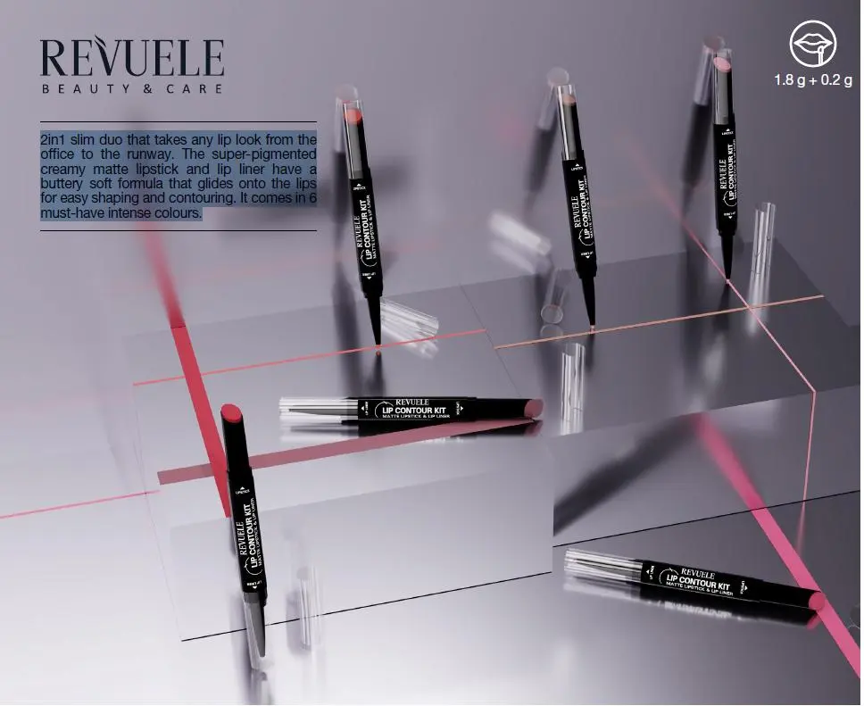 Matte Lipstick & Lip Liner 04 Rose