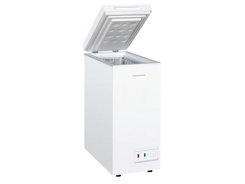 Scandomestic CF51WE - Kumme - bredde: 35.5 cm - dybde: 59 cm - højde: 85 cm - 51 liter - Klasse E - hvid