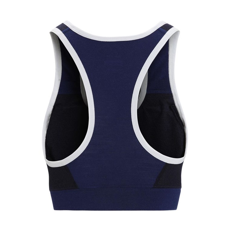 Icebreaker ZoneKnit Sports Bra Women Royal Navy/Midnight Navy