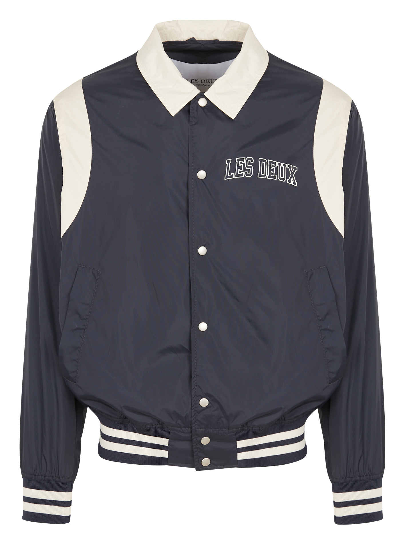VARSITY - Blouson col classique| Bleu