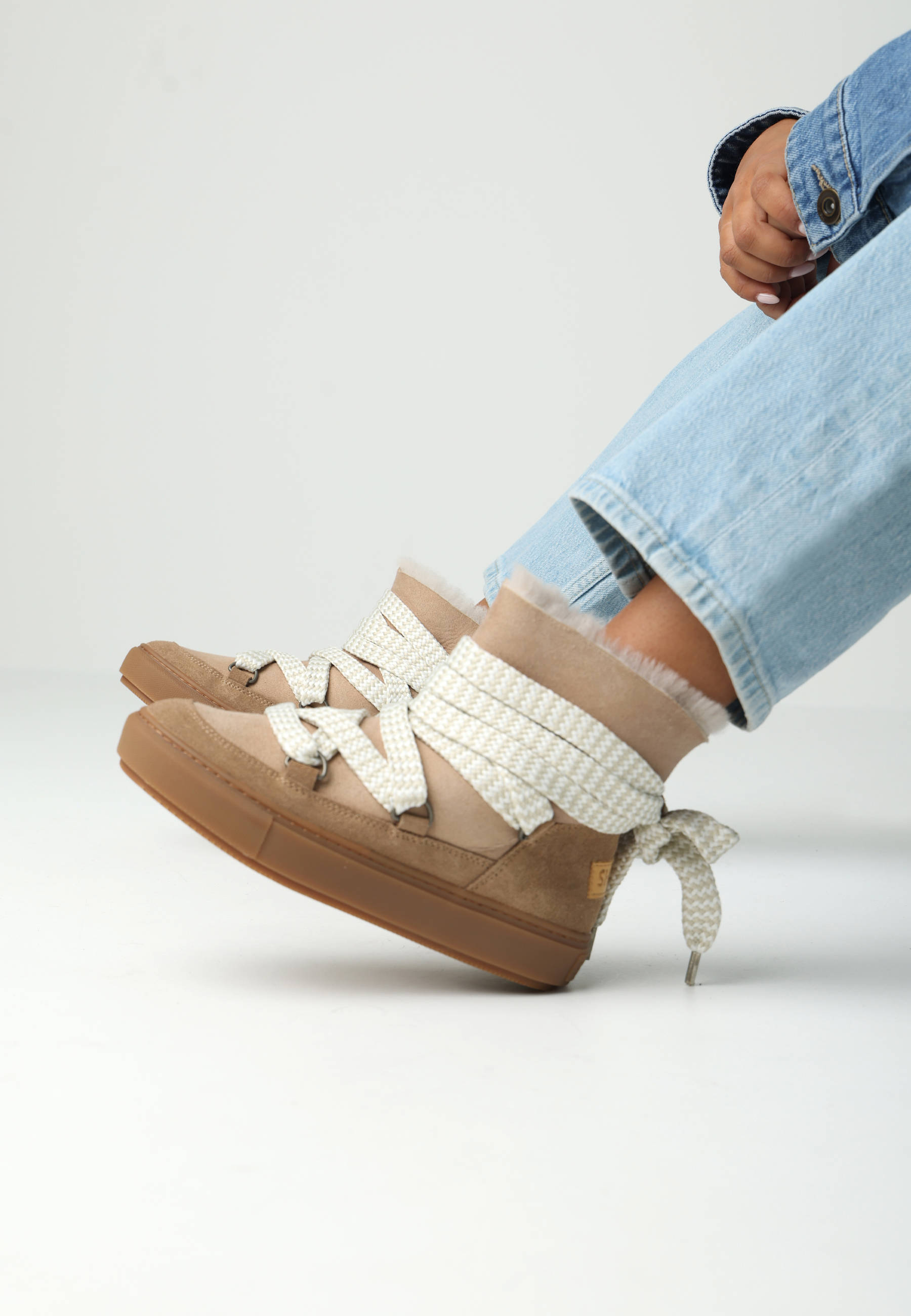 Shabbies Amsterdam Ragy uma  snowboots camel