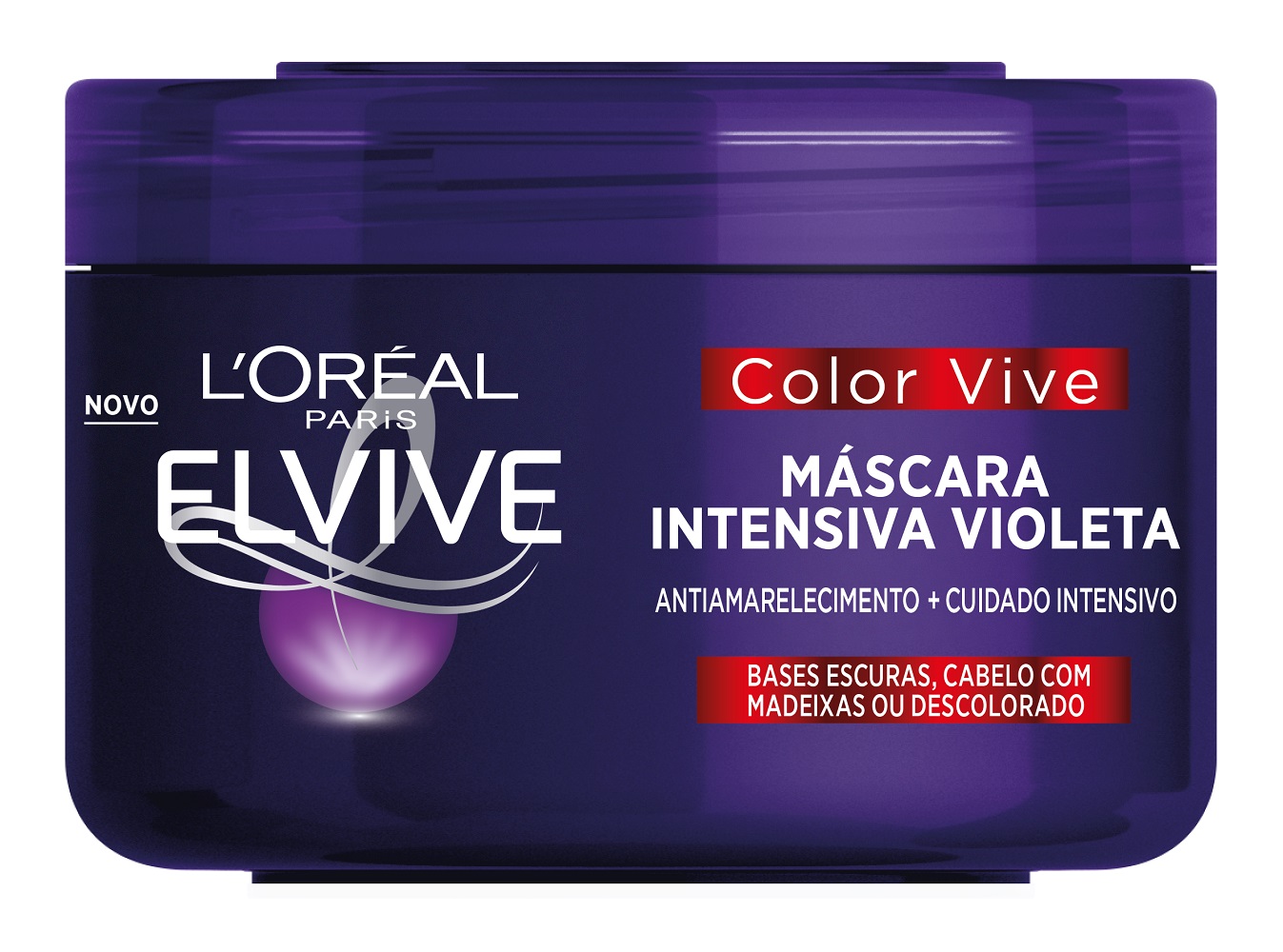 MÁSCARA ELVIVE COLOR VIVE VIOLETA 250ML