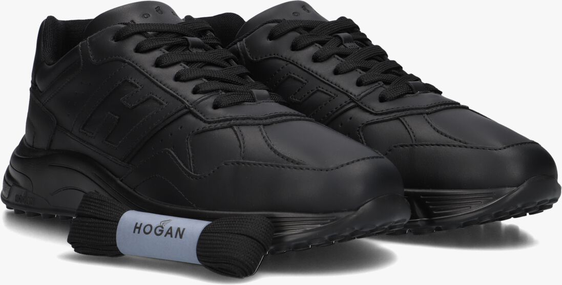zwarte hogan lage sneakers hyperlight allacciato h