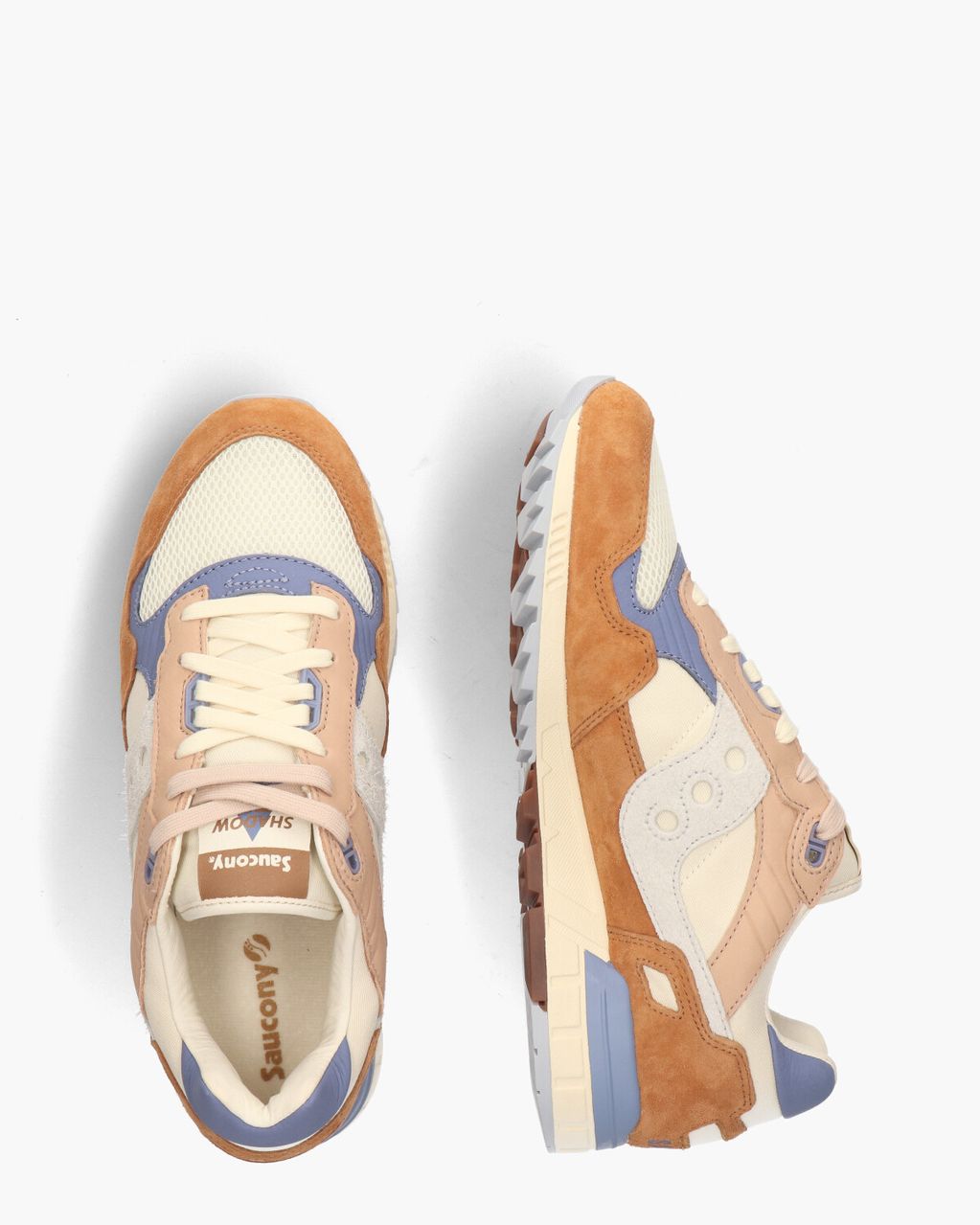 Saucony Shadow 5000 Crème/Multicolor Herensneakers