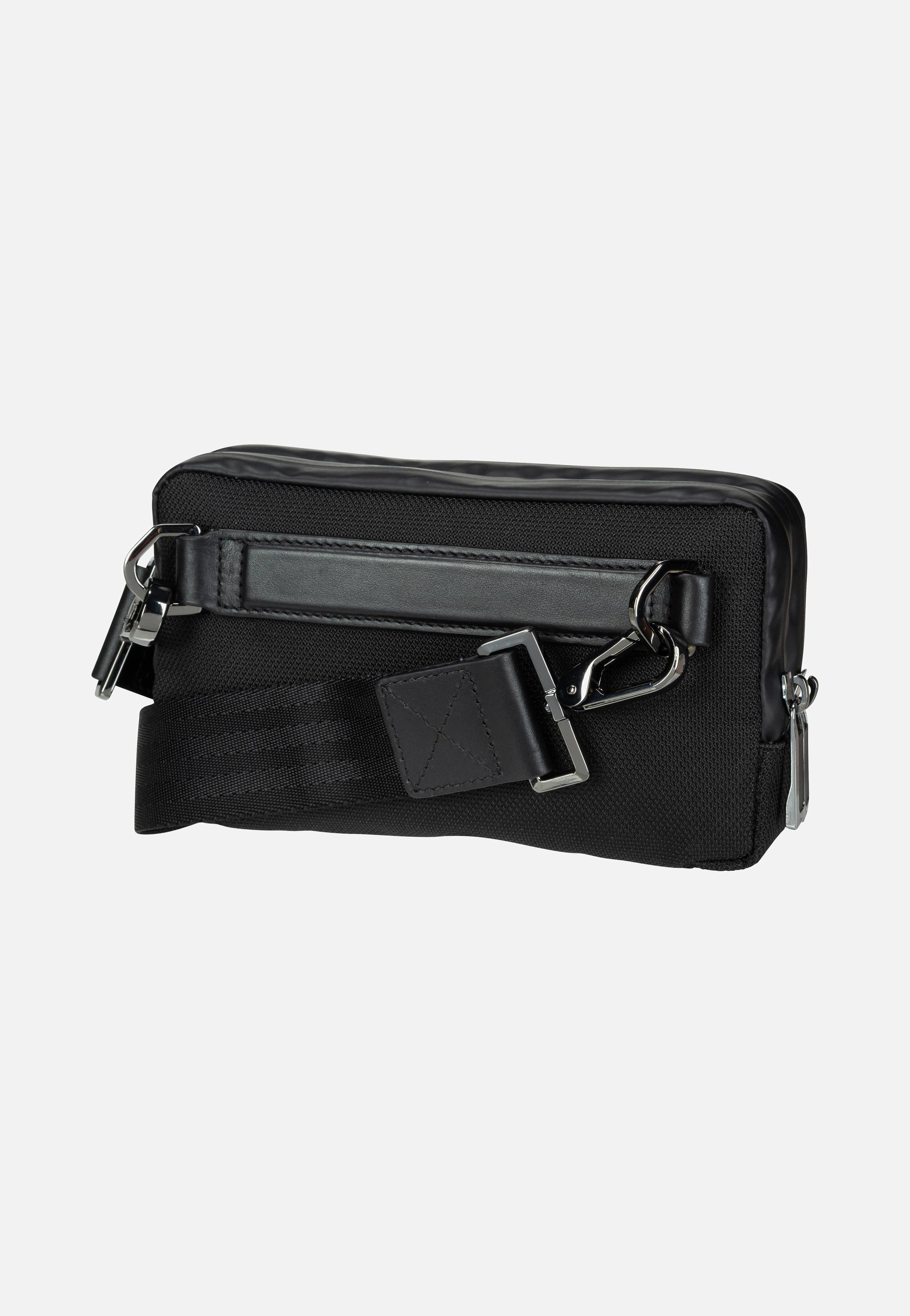 Roadster Nylon Travel Pouch Black - Sling Bag