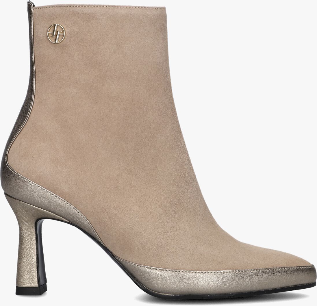 FLORIS VAN BOMMEL beige floris van bommel enkellaarsjes sfw-50076