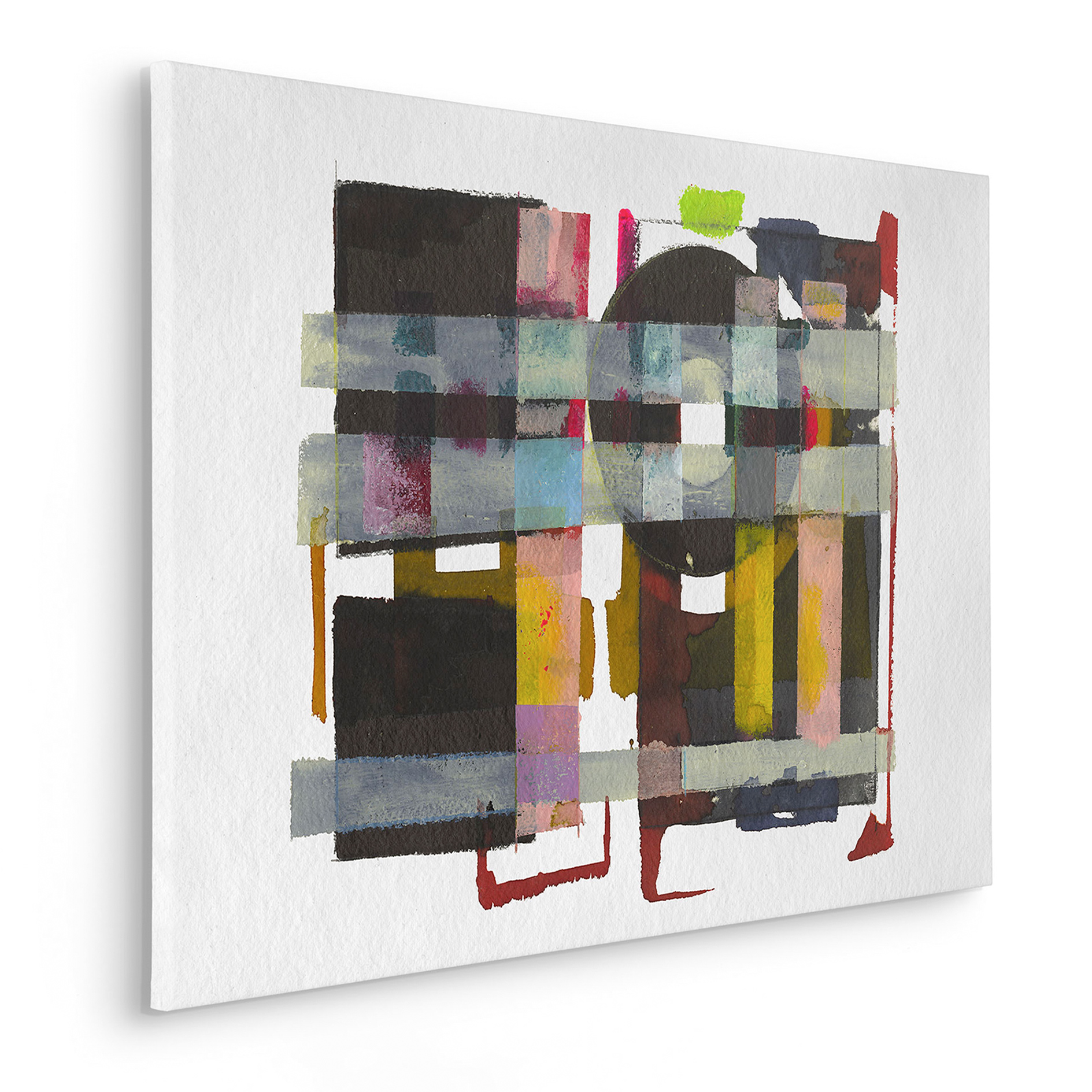 Keilrahmenbild LOUNGE - bunt - 60x90 cm