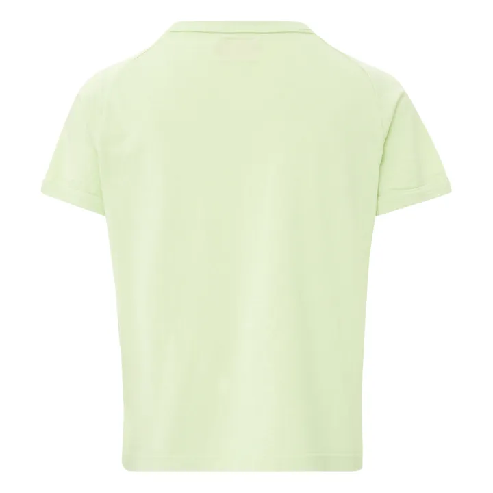 sunray T-shirt Laka Femme Coton Recyclé 260g | Vert pâle