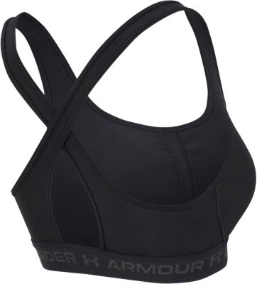 Under ArmourCrossback Mid Bra - schwarz