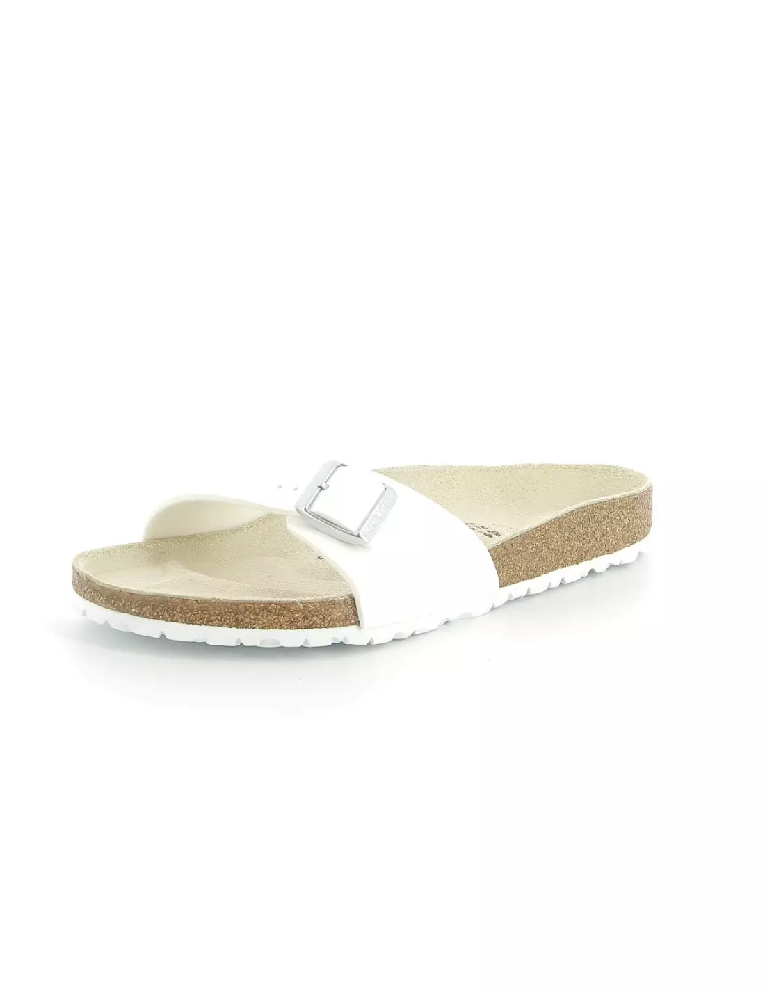 MADRID Birko-Flor - Sandales, mules & nu-pieds Blancmat