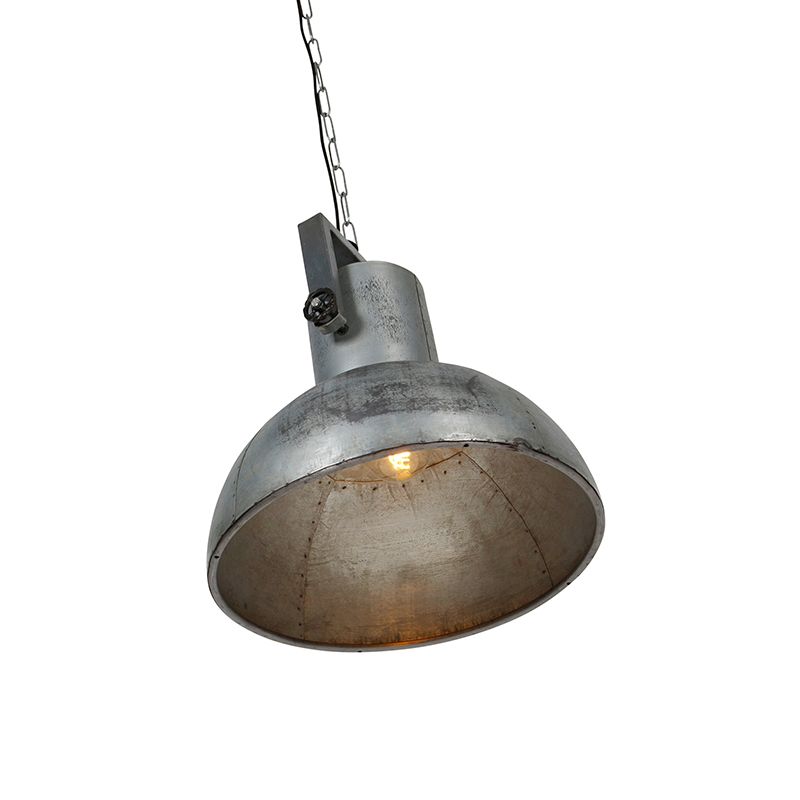 Industriële hanglamp grijs 40 cm - Samia Sabo
