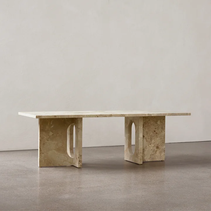 Audo - Androgyne Lounge Table, 120 x 45 cm, sand