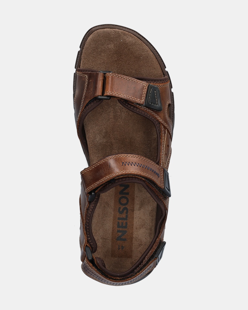 Nelson Banjo Sandalen  - cognac