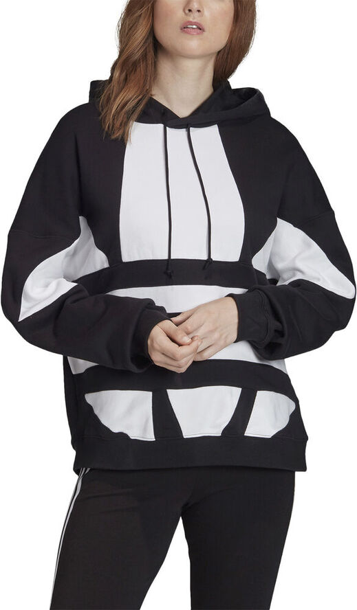 adidas Large Logo hættetrøje Sort