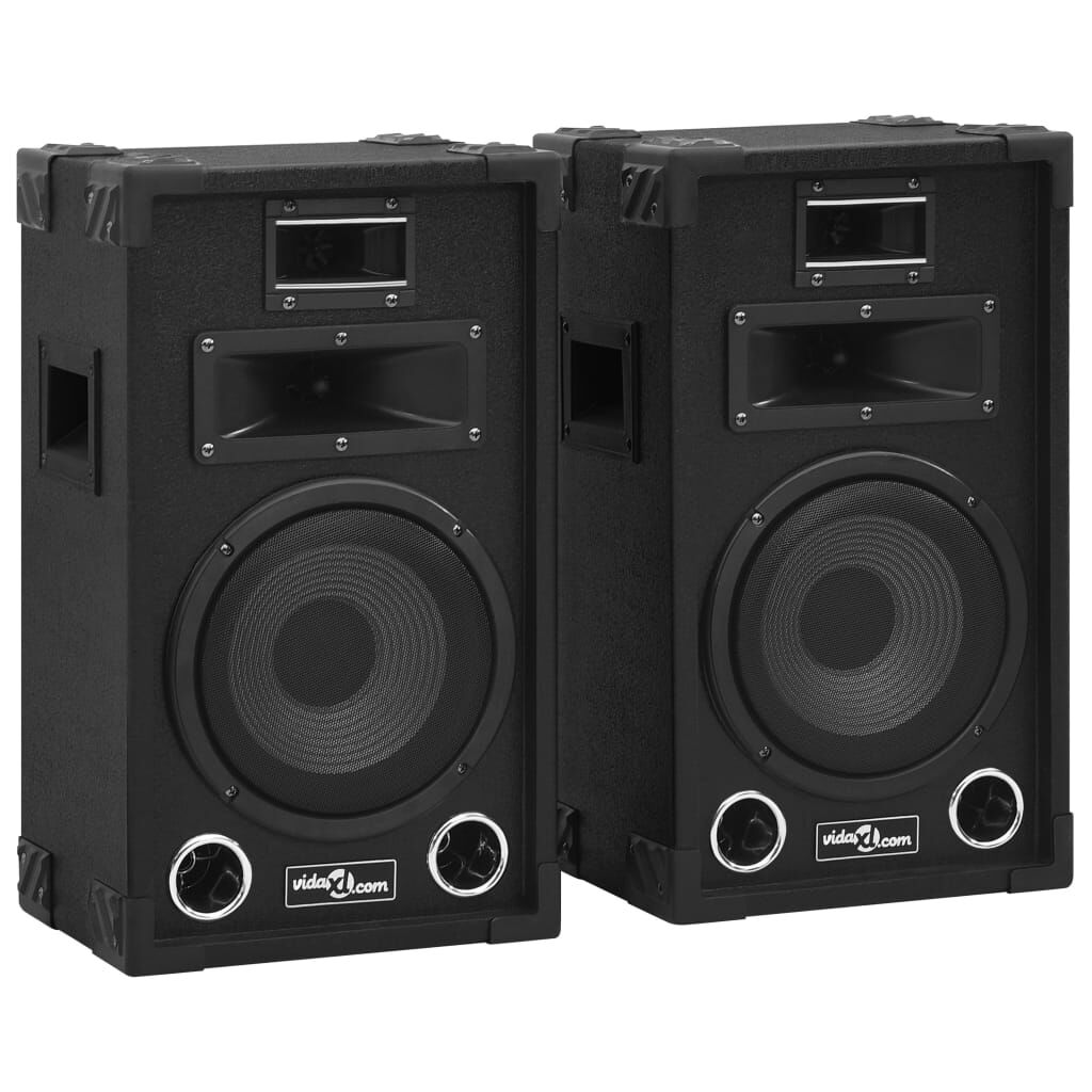 vidaXL Professionele passieve hifi-podiumluidsprekers, 2 stuks, 800 W