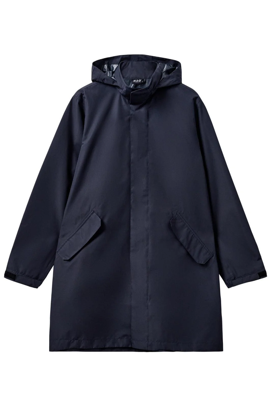 H2O Rømø Lw Rain Long Jacket 2500 navy