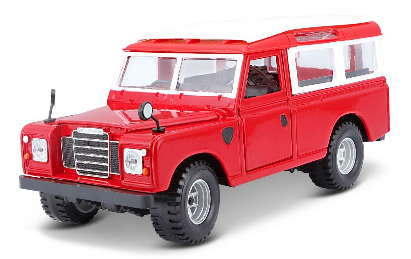 Land Rover Series II Rot 1:24Sammlermodell im Massstab 1:24