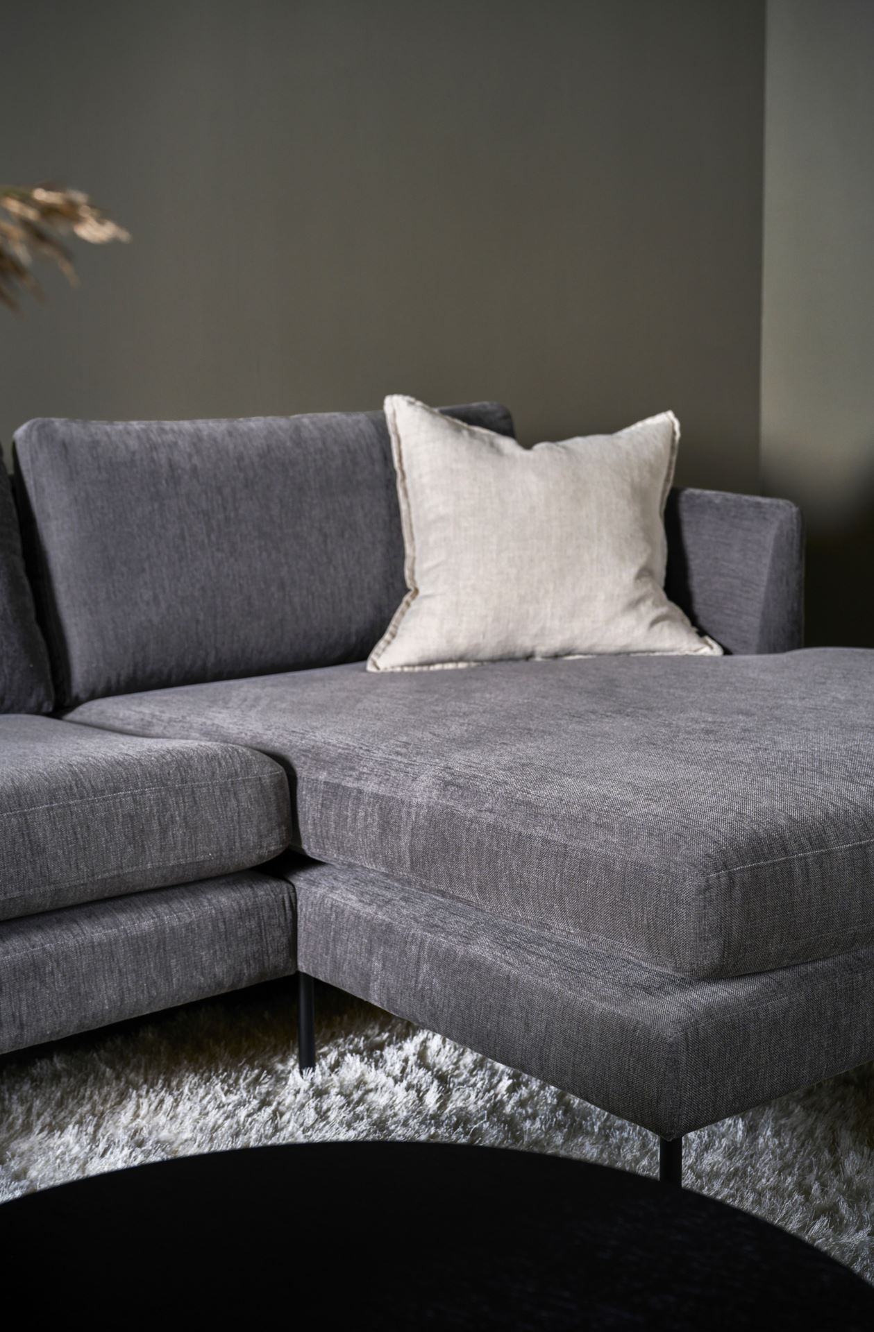 Setetrekk pakke sjeselong høyre beige - 60x60x60 cm