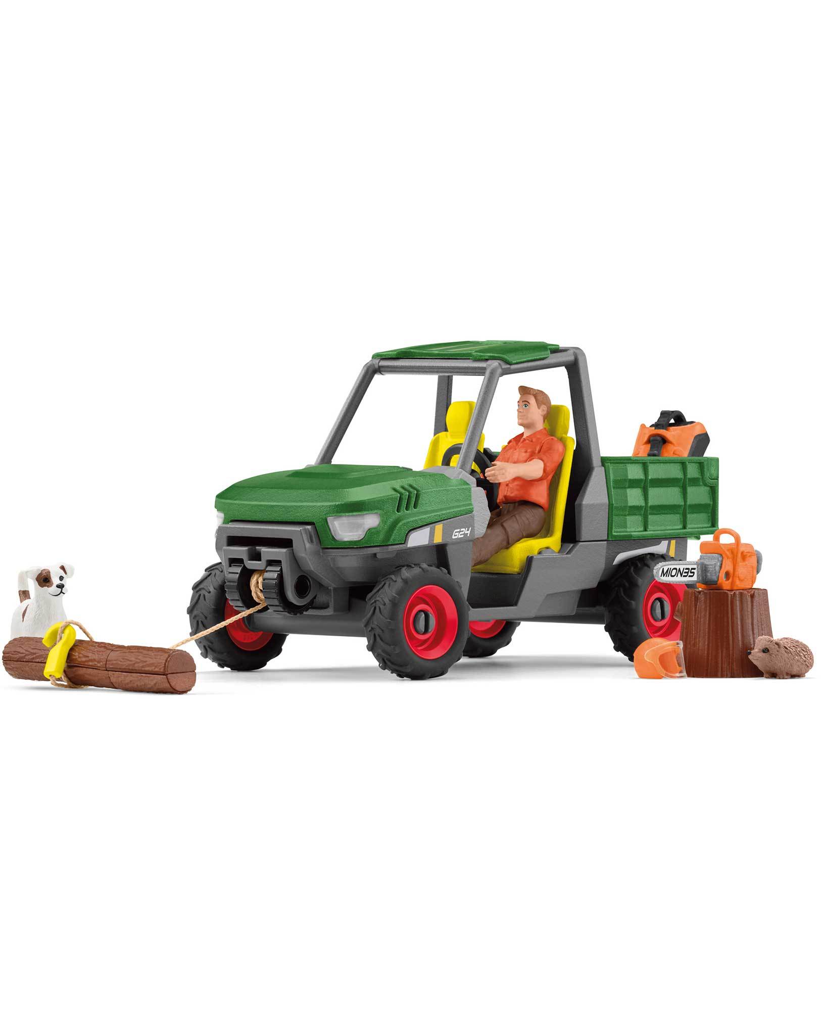 schleich® 42659 Farm World - Waldbauer mit Fahrzeug