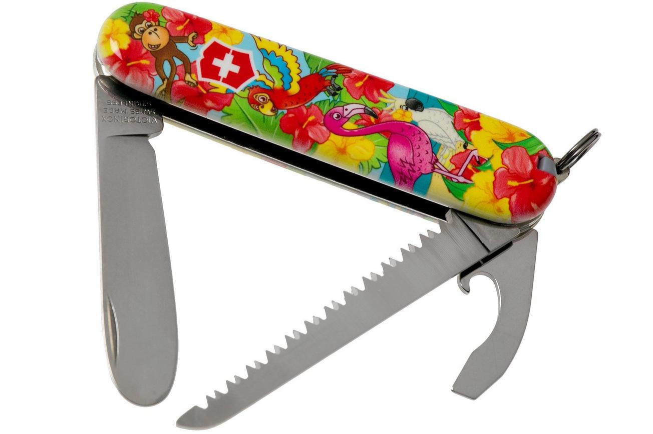 Victorinox My First Victorinox, Papegaai editie 0.2373.E3 kinderzakmes