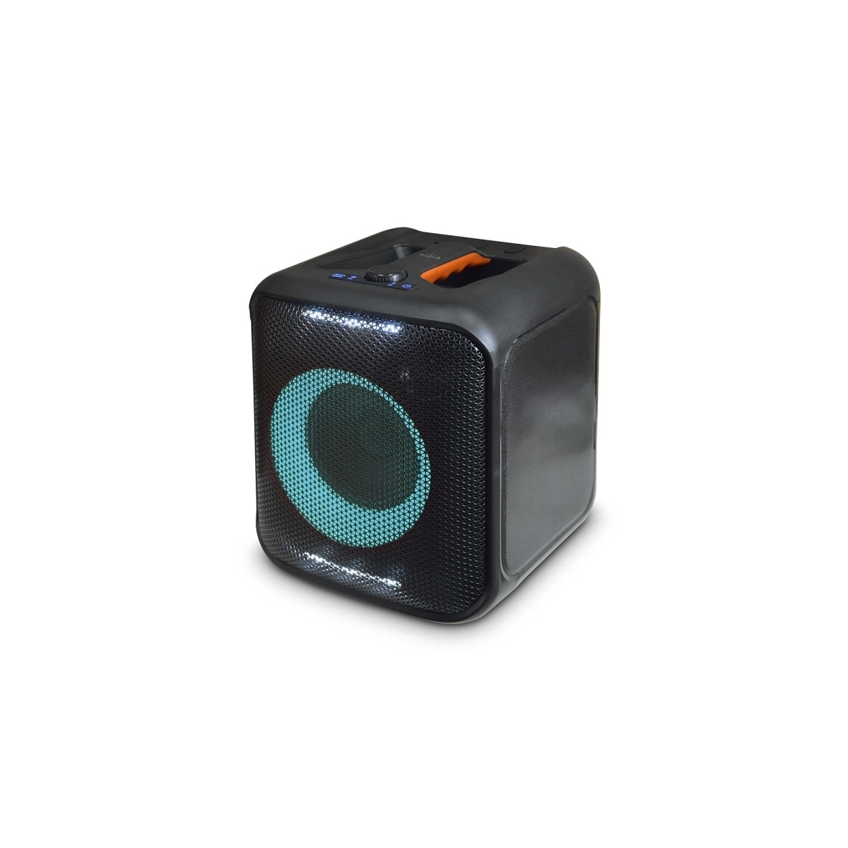 Nedis Bluetooth® Party Speaker | Maksimal batteritid: 5 timer | 150 W | Bære håndtak | Party lys | Linkable | Equalizer | Oransje / Sort