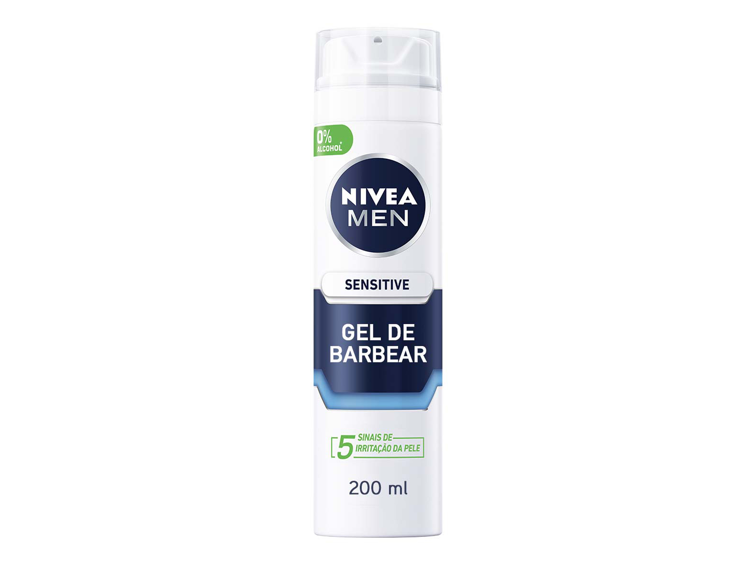Gel de Barbear Sensitive NIVEA MEN 200 ml