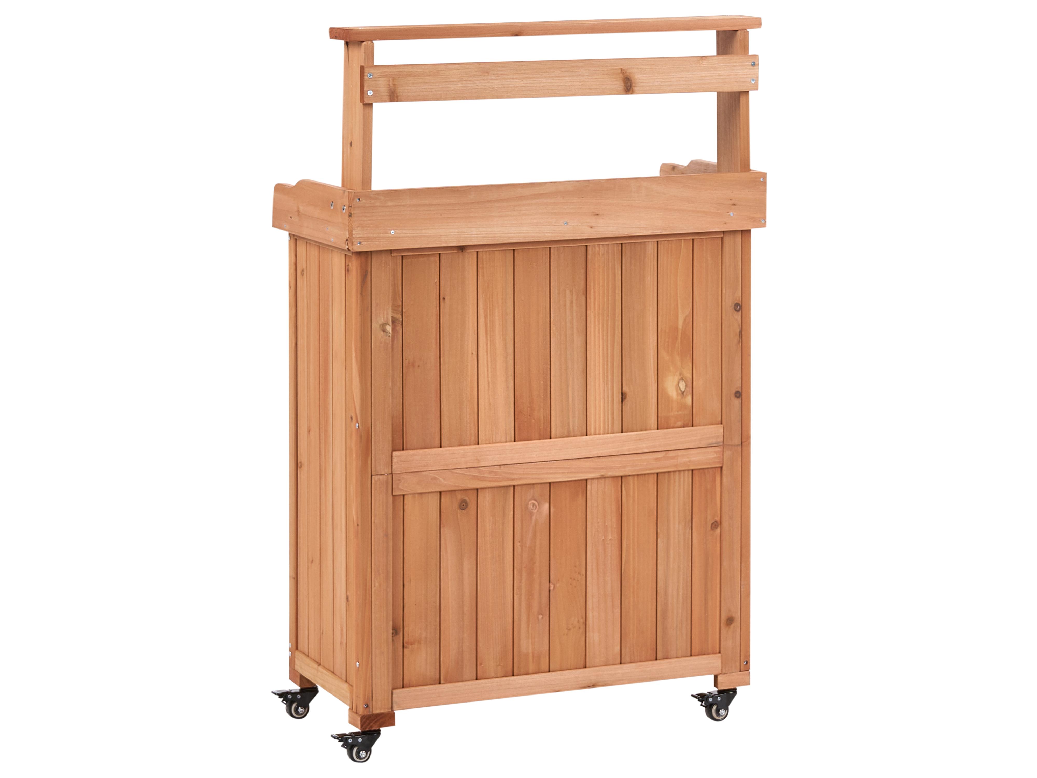 Oppottafel ALTOLIA Dennenhout 70 cm 40 cm Bruin