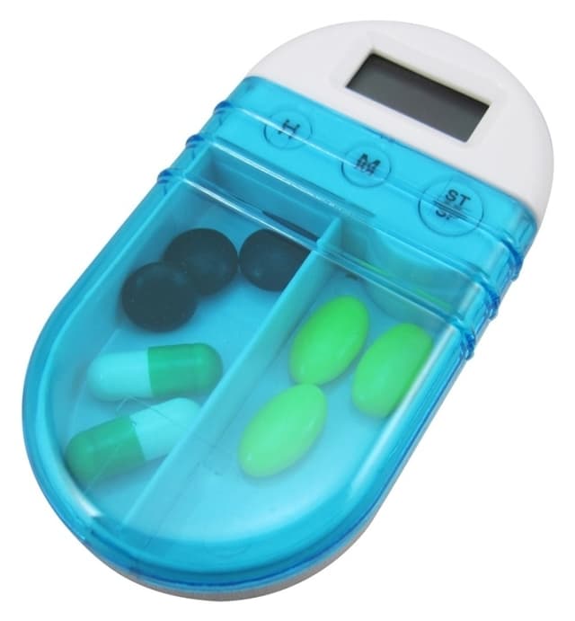 Medicinboks med timer og display